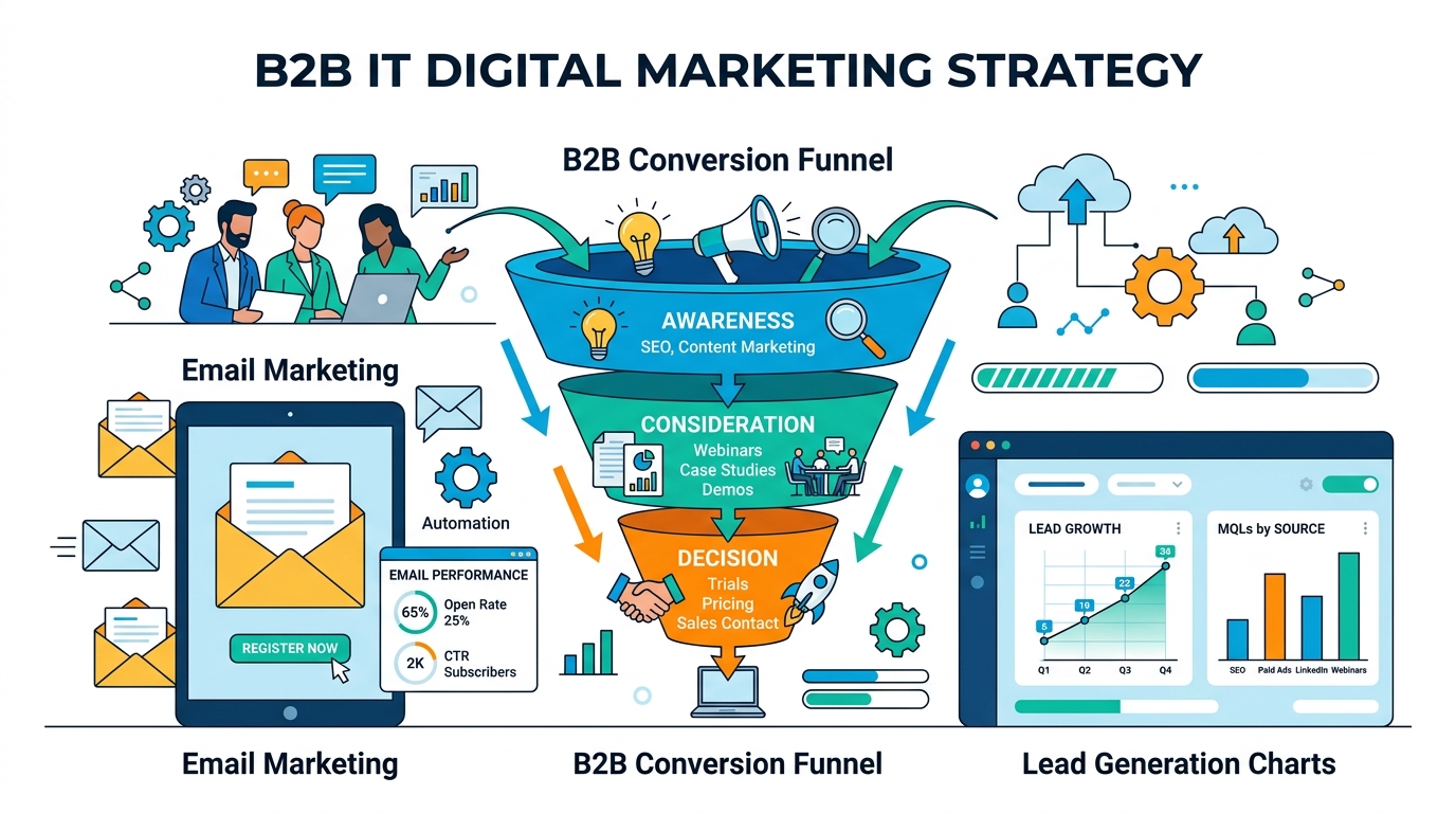 Digital Marketing for IT Companies: Converting Leads Online