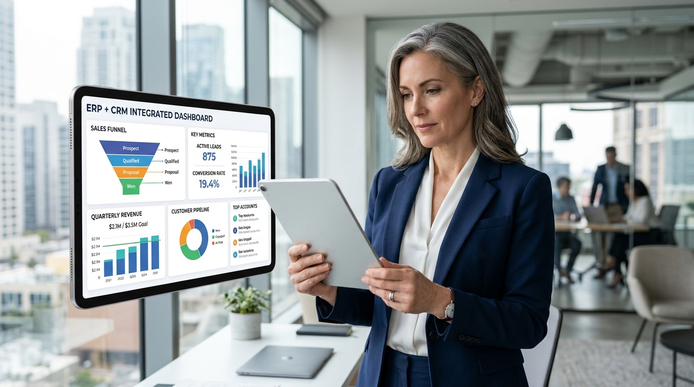 ERP & CRM Development: Unifying Business Operations